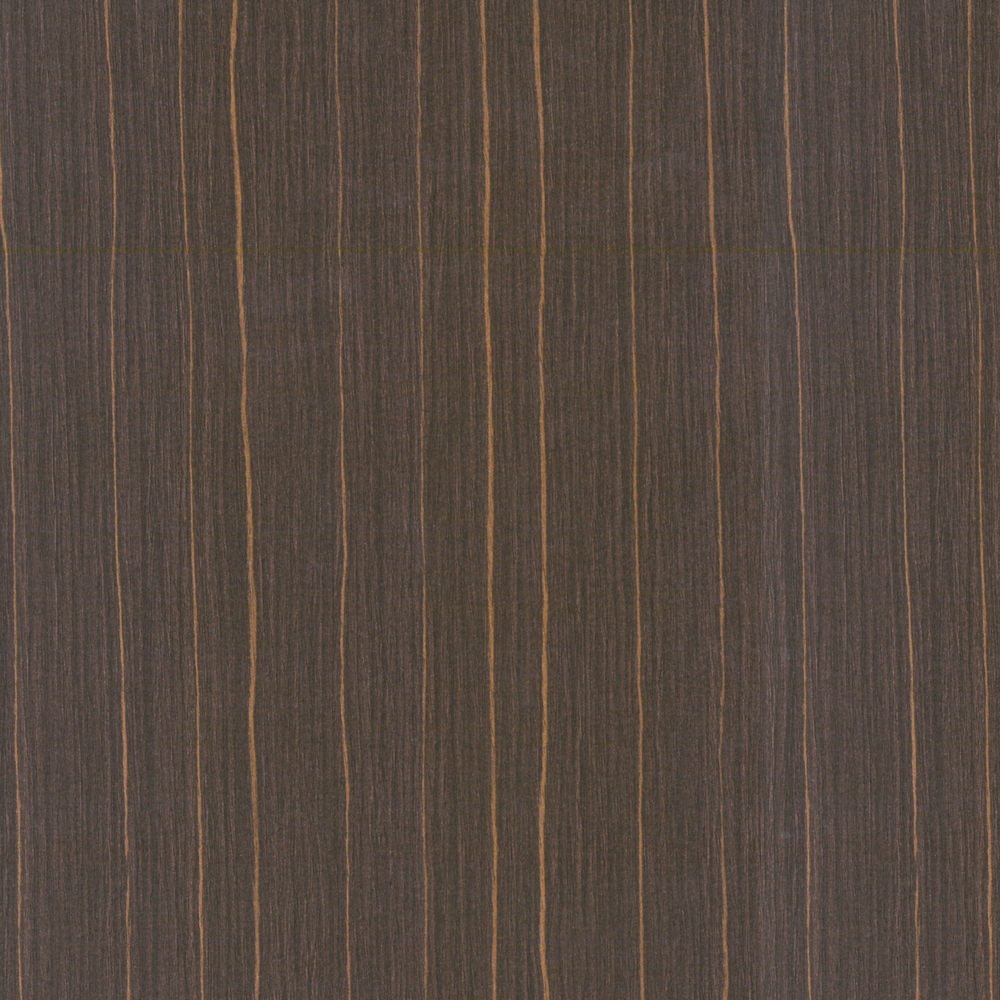 9025 | Super High Gloss UV Dark Brown Stripe Wood Sheet