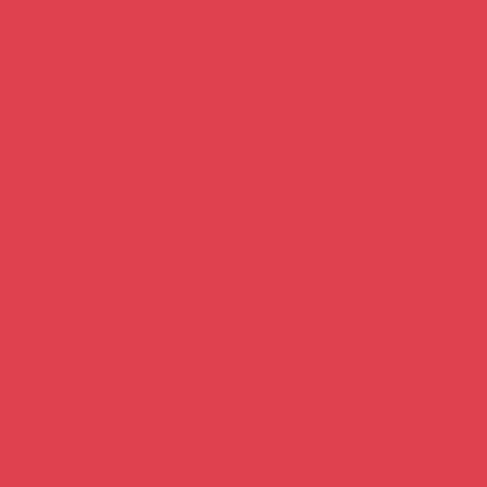 6006 | Super High Gloss UV Solid Coral Red Sheet