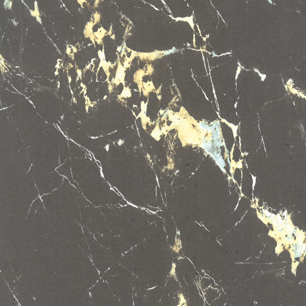 898 | Super High Gloss UV Dark Marble Gold Fragment Sheet